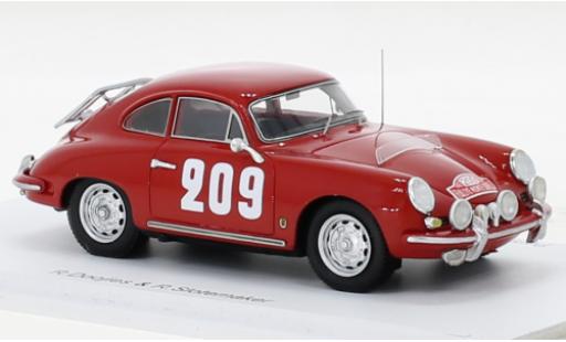 Diecast model cars Porsche 356 1/43 Spark B T5 1600 No.209 Rallye Monte Carlo 1962 Porsche 356 1/43 Spark B T5 1600 No.209 Rallye Monte Carlo 1962 diecast model cars