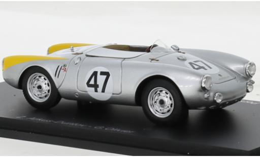 Diecast model cars Porsche 550 1/43 Spark No.47 24h Le Mans 1954 Porsche 550 1/43 Spark No.47 24h Le Mans 1954 diecast model cars