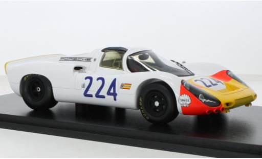 Diecast model cars Porsche 907 1/18 Spark No.224 Targa Florio 1968 Porsche 907 1/18 Spark No.224 Targa Florio 1968 diecast model cars