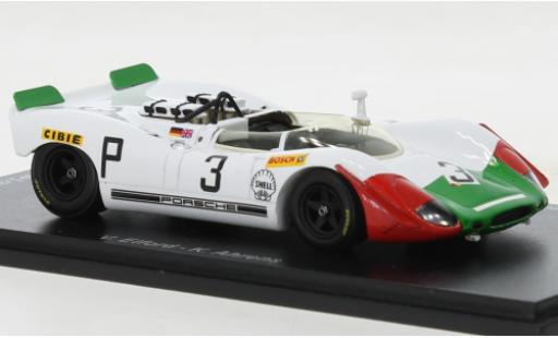 Diecast model cars Porsche 908 1969 1/43 Spark -2 RHD No.3 1000 Km Nuerburgring Porsche 908 1969 1/43 Spark -2 RHD No.3 1000 Km Nuerburgring diecast model cars