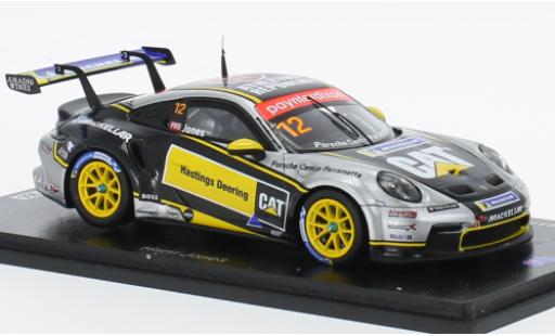 Diecast model cars Porsche 991 GT3 Cup 1/43 Spark 911  No.12 CAT Carrera Cup Australia 2022 Porsche 991 GT3 Cup 1/43 Spark 911  No.12 CAT Carrera Cup Australia 2022 diecast model cars