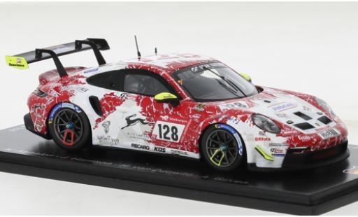 Diecast model cars Porsche 991 GT3 Cup 1/43 Spark 911  No.128 Frikadelli Racing Team 24h Nürburgring 2022 Porsche 991 GT3 Cup 1/43 Spark 911  No.128 Frikadelli Racing Team 24h Nürburgring 2022 diecast model cars