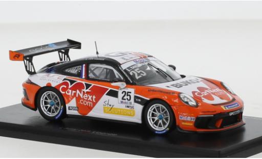 Diecast model cars Porsche 992 GT3 1/43 Spark 911 (991) Cup No.25 Carrera Supercup 2020 Porsche 992 GT3 1/43 Spark 911 (991) Cup No.25 Carrera Supercup 2020 diecast model cars