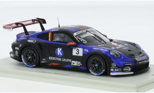 Diecast model cars Porsche 991 GT3 Cup 1/43 Spark 911  No.3 Carrera Cup Allemagne 2022 Porsche 991 GT3 Cup 1/43 Spark 911  No.3 Carrera Cup Allemagne 2022 diecast model cars