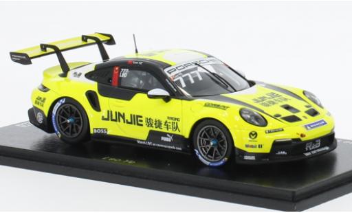 Diecast model cars Porsche 991 GT3 Cup 1/43 Spark 911  No.777 Carrera Cup Asie 2022 Porsche 991 GT3 Cup 1/43 Spark 911  No.777 Carrera Cup Asie 2022 diecast model cars