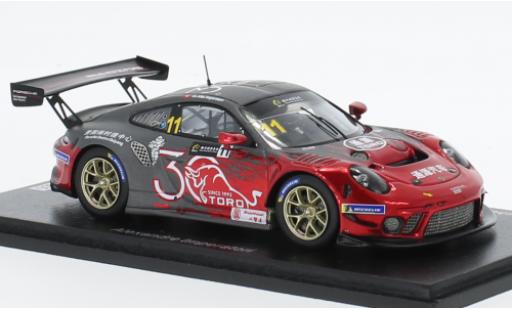 Diecast model cars Porsche 991 GT3 R 1/43 Spark 911  No.11 Toro Racing GT Cup Macau 2022 Porsche 991 GT3 R 1/43 Spark 911  No.11 Toro Racing GT Cup Macau 2022 diecast model cars