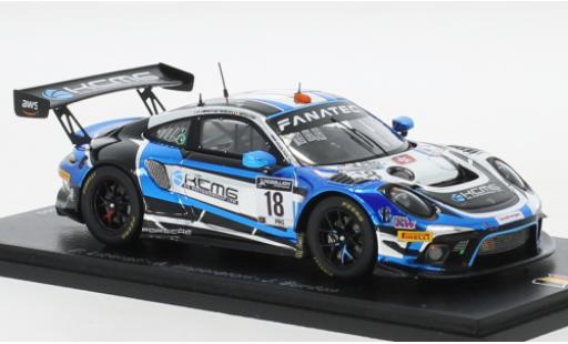 Diecast model cars Porsche 991 GT3 R 1/43 Spark 911  No.18 KCMG 24h Spa 2021 Porsche 991 GT3 R 1/43 Spark 911  No.18 KCMG 24h Spa 2021 diecast model cars