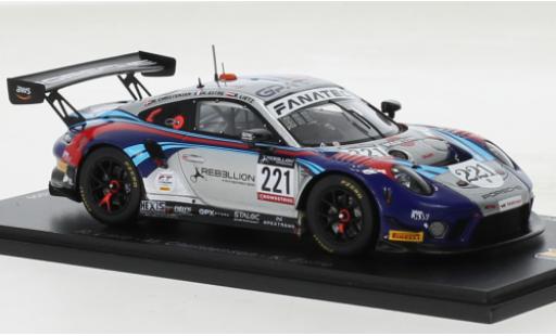 Diecast model cars Porsche 991 GT3 R 1/43 Spark 911  No.221 GPX Martini Racing 24h Spa 2022 Porsche 991 GT3 R 1/43 Spark 911  No.221 GPX Martini Racing 24h Spa 2022 diecast model cars