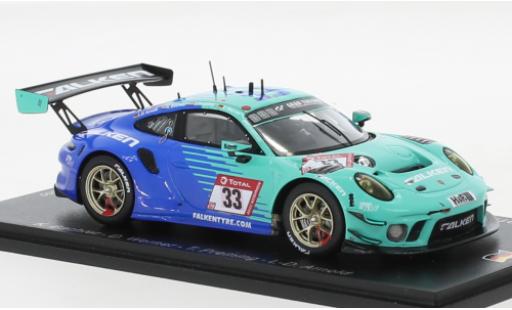 Diecast model cars Porsche 991 GT3 R 1/43 Spark 911  No.33 Falken Motorsports Falken 24h Nuerburgring 2021 Porsche 991 GT3 R 1/43 Spark 911  No.33 Falken Motorsports Falken 24h Nuerburgring 2021 diecast model cars