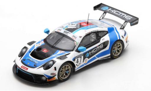 Diecast model cars Porsche 992 GT3 R 1/43 Spark 911 (991) No.47 KCMG 24h Spa 2020 Porsche 992 GT3 R 1/43 Spark 911 (991) No.47 KCMG 24h Spa 2020 diecast model cars