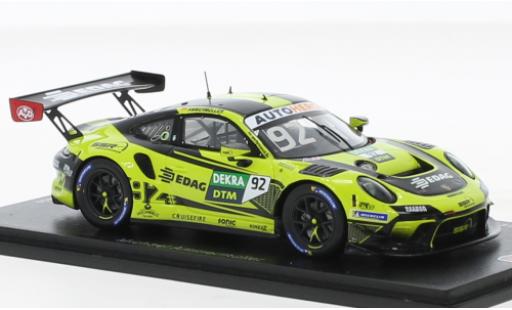 Diecast model cars Porsche 991 GT3 R 1/43 Spark 911  No.92 Team SSR Performance DTM Nuerburgring 2021 Porsche 991 GT3 R 1/43 Spark 911  No.92 Team SSR Performance DTM Nuerburgring 2021 diecast model cars