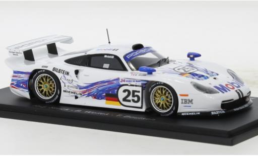 Diecast model cars Porsche 996 GT1 1/43 Spark 911 No.25 AG 24h Le Mans 1997 Porsche 996 GT1 1/43 Spark 911 No.25 AG 24h Le Mans 1997 diecast model cars