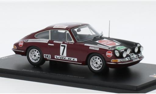 Diecast model cars Porsche 911 1/43 Spark No.7 Rallye Bavaria 1970 Porsche 911 1/43 Spark No.7 Rallye Bavaria 1970 diecast model cars