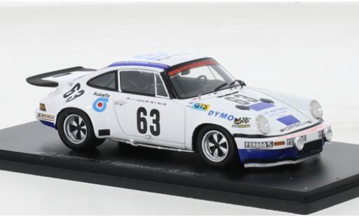 Diecast model cars Porsche 930 RS 1/43 Spark 911 3.0 No.63 24h Le Mans 1974 Porsche 930 RS 1/43 Spark 911 3.0 No.63 24h Le Mans 1974 diecast model cars