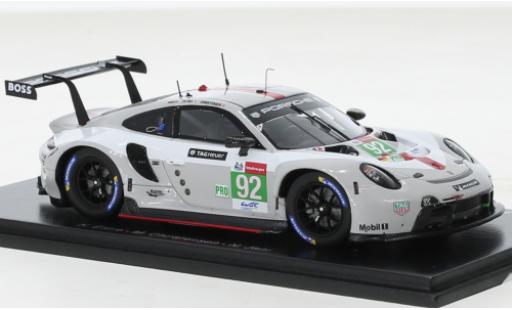 Diecast model cars Porsche 911 1/43 Spark RSR-19 No.92 GT Team 24h Le Mans 2021 Porsche 911 1/43 Spark RSR-19 No.92 GT Team 24h Le Mans 2021 diecast model cars