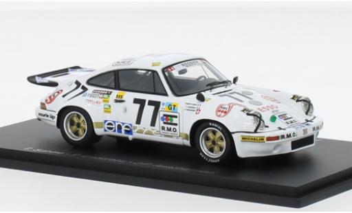Diecast model cars Porsche 930 RSR 1/43 Spark 911 3.0 No.77 24h Le Mans 1975 Porsche 930 RSR 1/43 Spark 911 3.0 No.77 24h Le Mans 1975 diecast model cars