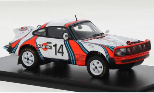 Diecast model cars Porsche 930 1/43 Spark 911 SC 3.0 No.14 Martini Rallye WM Safari Rallye 1978 Porsche 930 1/43 Spark 911 SC 3.0 No.14 Martini Rallye WM Safari Rallye 1978 diecast model cars