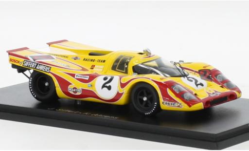 Diecast model cars Porsche 917 1970 1/43 Spark RHD No.2 9h Kyalami Porsche 917 1970 1/43 Spark RHD No.2 9h Kyalami diecast model cars