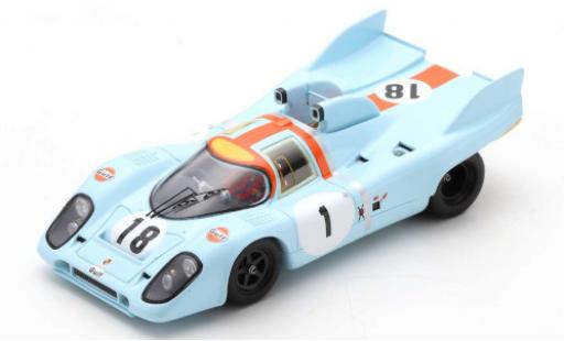 Diecast model cars Porsche 917 1971 1/43 Spark K No.18 Test Le Mans Porsche 917 1971 1/43 Spark K No.18 Test Le Mans diecast model cars