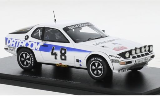 Diecast model cars Porsche 924 1/43 Spark Carrera GTS No.48 Datacom Rallye WM Rallye Monte Carlo 1979 Porsche 924 1/43 Spark Carrera GTS No.48 Datacom Rallye WM Rallye Monte Carlo 1979 diecast model cars