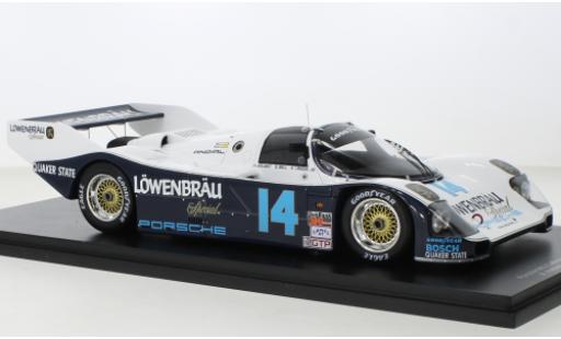 Porsche 962 1986 1/18 Spark C No.14 Löwenbräu IMSA 24h Daytona diecast model cars