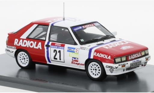 Diecast model cars Renault 11 1/43 Spark Turbo No.21 Rallye WM Tour de Corse 1987 Renault 11 1/43 Spark Turbo No.21 Rallye WM Tour de Corse 1987 diecast model cars