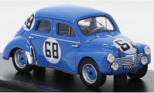 Diecast model cars Renault 4CV 1/43 Spark 1063 No.68 24h Le Mans 1952 Renault 4CV 1/43 Spark 1063 No.68 24h Le Mans 1952 diecast model cars