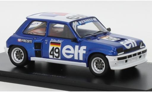 Diecast model cars Renault 5 1/43 Spark Turbo No.49 Turbo Eurocup 1981 Renault 5 1/43 Spark Turbo No.49 Turbo Eurocup 1981 diecast model cars