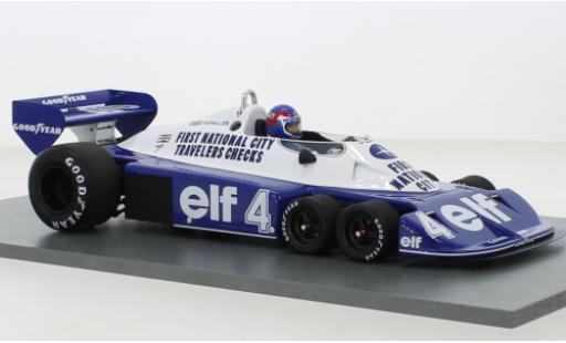 Diecast model cars Tyrrell P34 1/18 Spark No.4 First National City Formel 1 GP Südafrika 1977 Tyrrell P34 1/18 Spark No.4 First National City Formel 1 GP Südafrika 1977 diecast model cars