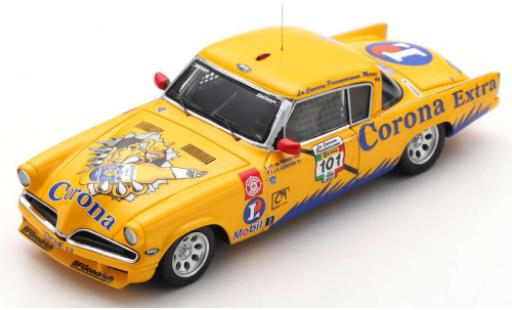 Diecast model cars Studebaker Commander 1/43 Spark No.101 Corona Extra Carrera Panamericana 1999 P.De Thoisy/J-P.Gonthier Studebaker Commander 1/43 Spark No.101 Corona Extra Carrera Panamericana 1999 P.De Thoisy/J-P.Gonthier diecast model cars