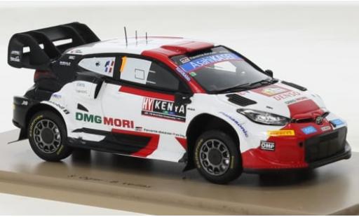 Toyota Yaris 1/43 Spark GR Rally1 No.1 Gazoo Racing WRT Rallye WM Safari Rallye 2022 1:43 diecast model cars