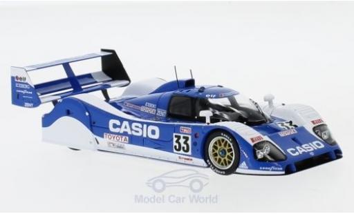 Diecast model cars Toyota TS010 1/43 Spark No.33 Casio 24h Le Mans 1992 M.Sekiya/P-H.Raphanel/K.Acheson Toyota TS010 1/43 Spark No.33 Casio 24h Le Mans 1992 M.Sekiya/P-H.Raphanel/K.Acheson diecast model cars