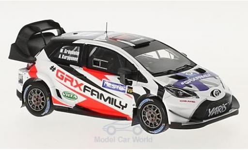 Diecast model cars Toyota Yaris 1/43 Spark WRC Rallye Finnland 2017 Presentation M.Grönholm/A.Karppanen Toyota Yaris 1/43 Spark WRC Rallye Finnland 2017 Presentation M.Grönholm/A.Karppanen diecast model cars