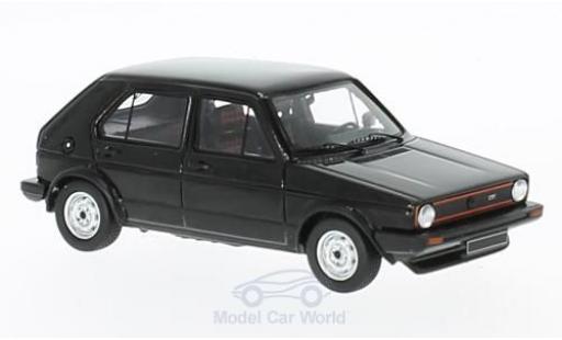 Diecast model cars Volkswagen Golf V 1/43 Spark 1 GTI black 1976 Volkswagen Golf V 1/43 Spark 1 GTI black 1976 diecast model cars