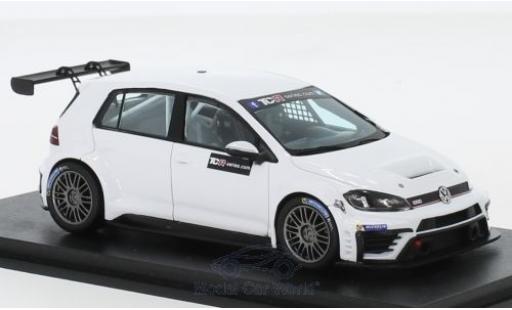 Diecast model cars Volkswagen Golf 1/43 Spark GTI TCR 2016 Test Car Volkswagen Golf 1/43 Spark GTI TCR 2016 Test Car diecast model cars