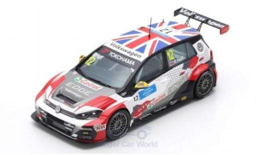 Diecast model cars Volkswagen Golf 1/43 Spark GTI TCR No.12 Sebastien Loeb Racing WTCR Nürburgring 2019 R.Huff Volkswagen Golf 1/43 Spark GTI TCR No.12 Sebastien Loeb Racing WTCR Nürburgring 2019 R.Huff diecast model cars