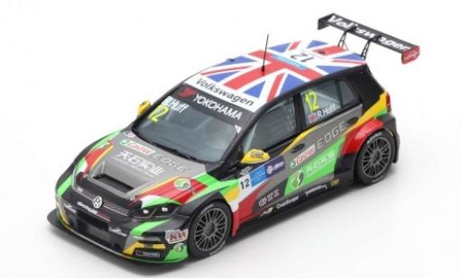 Diecast model cars Volkswagen Golf 1/43 Spark VII GTI TCR No.12 WTCR Macau Guia Race 2018 R.Huff Volkswagen Golf 1/43 Spark VII GTI TCR No.12 WTCR Macau Guia Race 2018 R.Huff diecast model cars