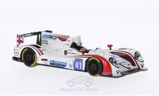 Diecast model cars Zytek Z11SN 1/43 Spark -Nissan No.41 Greaves Motorsport 24h Le Mans 2014 M.Munemann/A.Latif/J.Winslow Zytek Z11SN 1/43 Spark -Nissan No.41 Greaves Motorsport 24h Le Mans 2014 M.Munemann/A.Latif/J.Winslow diecast model cars