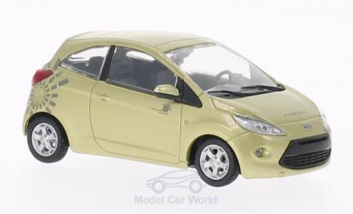 Diecast model cars Ford Ka 1/43 SpecialC gold James Bond 007 2008 Ein Quantum Trost ohne Vitrine Ford Ka 1/43 SpecialC gold James Bond 007 2008 Ein Quantum Trost ohne Vitrine diecast model cars