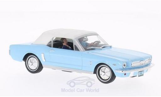 Diecast model cars Ford Mustang 1/43 SpecialC Convertible blue/white James Bond 007 1965 Feuerball ohne Vitrine Ford Mustang 1/43 SpecialC Convertible blue/white James Bond 007 1965 Feuerball ohne Vitrine diecast model cars