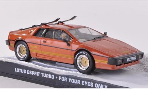 Diecast model cars Lotus Esprit 1/43 SpecialC Turbo kupfer James Bond 007 For Your Eyes Only ohne Vitrine Lotus Esprit 1/43 SpecialC Turbo kupfer James Bond 007 For Your Eyes Only ohne Vitrine diecast model cars