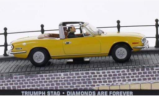 Diecast model cars Triumph Stag 1/43 SpecialC yellow RHD James Bond 007 Diamantenfieber ohne Vitrine Triumph Stag 1/43 SpecialC yellow RHD James Bond 007 Diamantenfieber ohne Vitrine diecast model cars