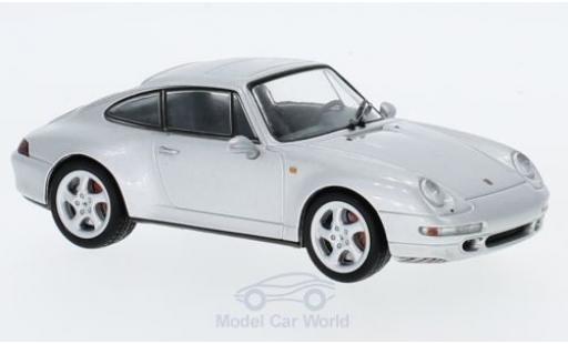 Diecast model cars Porsche 993 4S 1/43 SpecialC 911 Carrera 4S grey 1995 911 Collection Porsche 993 4S 1/43 SpecialC 911 Carrera 4S grey 1995 911 Collection diecast model cars