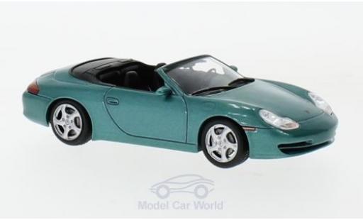 Diecast model cars Porsche 996 SC 1/43 SpecialC 911 Carrera Cabriolet metallic green 1999 911 Collection Porsche 996 SC 1/43 SpecialC 911 Carrera Cabriolet metallic green 1999 911 Collection diecast model cars
