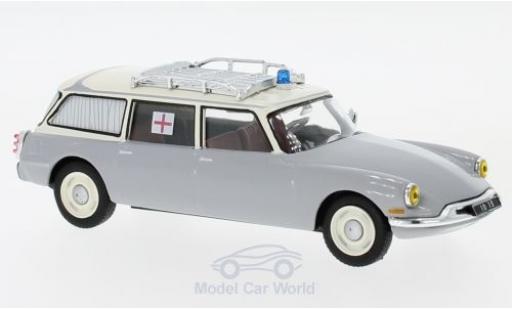Diecast model cars Citroen ID 19 1/43 SpecialC Break grey/beige Ambulance 1962 ohne Vitrine Citroen ID 19 1/43 SpecialC Break grey/beige Ambulance 1962 ohne Vitrine diecast model cars