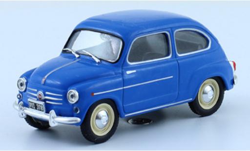 Diecast model cars Fiat 600 1/43 SpecialC D blue 1962 Fiat 600 1/43 SpecialC D blue 1962 diecast model cars