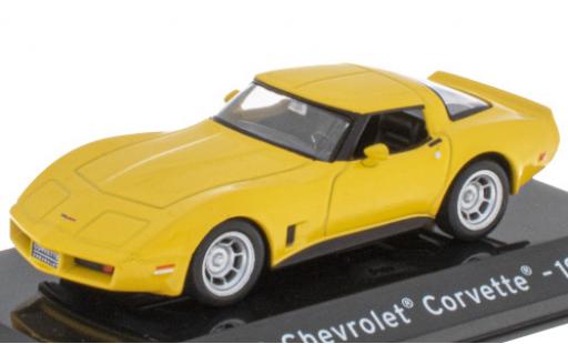 Diecast model cars Chevrolet Corvette 1/43 SpecialC (C3) yellow 1980 Chevrolet Corvette 1/43 SpecialC (C3) yellow 1980 diecast model cars