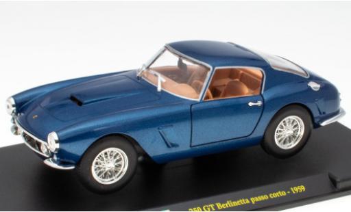 Diecast model cars Ferrari 250 1/24 SpecialC GT Berlinetta SWB metallic blue 1959 Ferrari 250 1/24 SpecialC GT Berlinetta SWB metallic blue 1959 diecast model cars