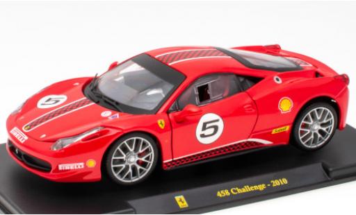 Diecast model cars Ferrari 458 1/24 SpecialC Challenge red No.5 2010 Ferrari 458 1/24 SpecialC Challenge red No.5 2010 diecast model cars