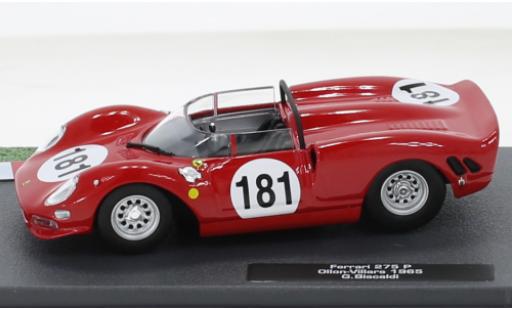 Diecast model cars Ferrari 275 1/43 SpecialC P RHD No.181 Ollon Villars 1965 Ferrari 275 1/43 SpecialC P RHD No.181 Ollon Villars 1965 diecast model cars